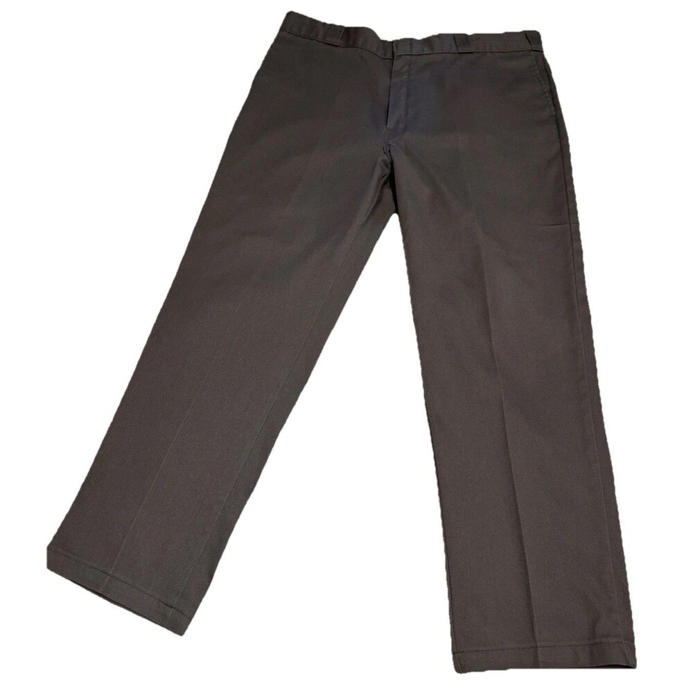 Dickies 874 Original Fit Flex Work Pants Easy Movement 42x32 Gray
